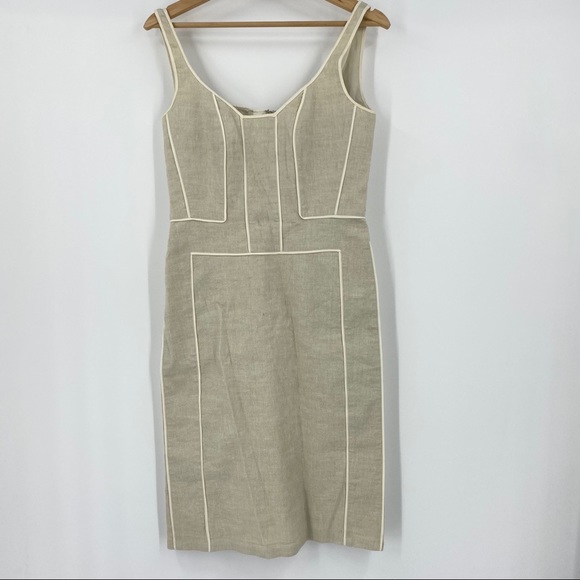 Narciso Rodriguez Dresses & Skirts - Narciso Rodriguez Linen Sheath Dress